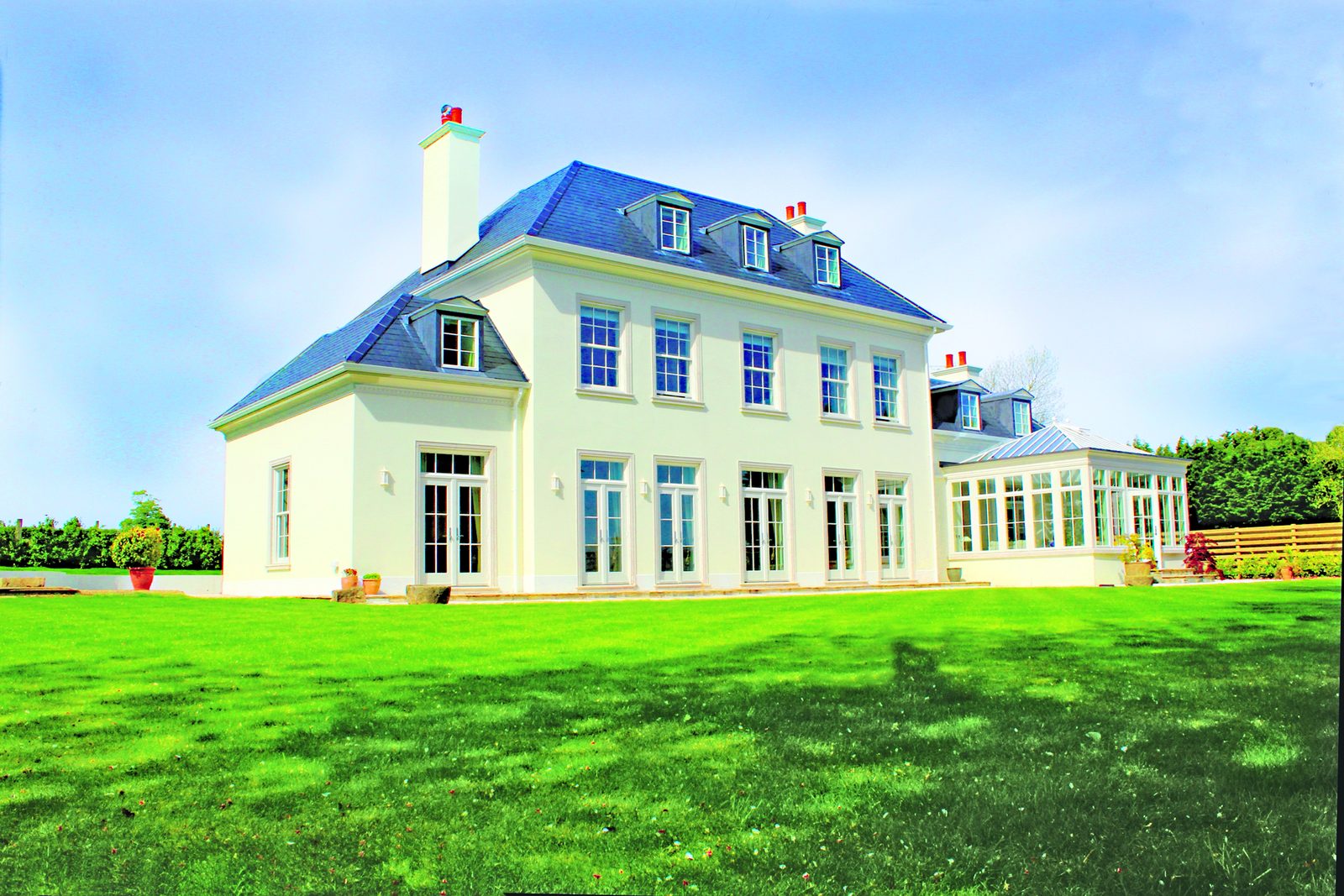 Rouen House — rear
